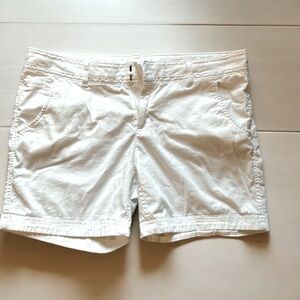 Athleta women’s cotton white shorts size 16